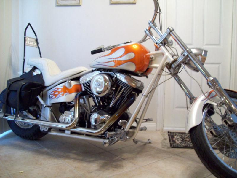 Custom Harley Davidson Chopper