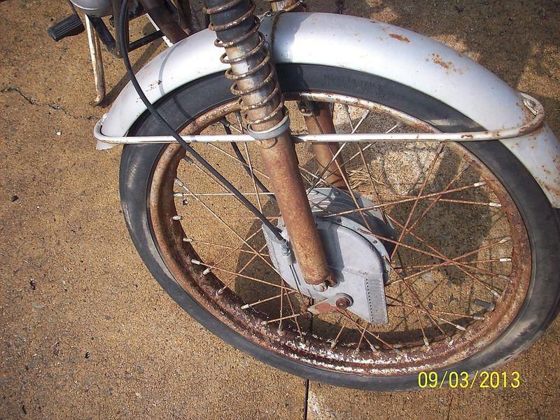 Wards Riverside 450SS 50cc Benelli Fireball ITALIAN MOTORCYCLE VINTAGE, US $495.00, image 4
