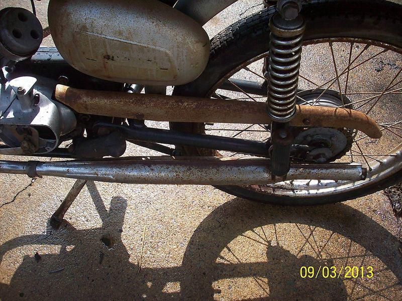 Wards Riverside 450SS 50cc Benelli Fireball ITALIAN MOTORCYCLE VINTAGE, US $495.00, image 11