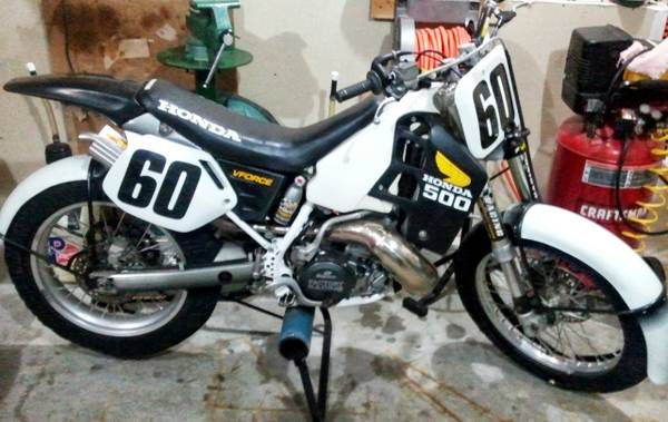 cr500 honda ice bike