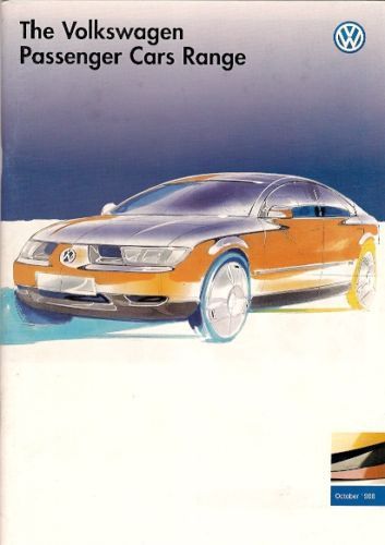 Volkswagen Polo Golf Vento Passat Sharan 1996-97 UK Market Sales Brochure