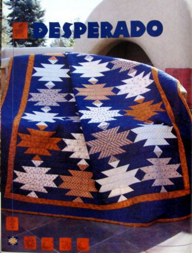 2 for 1: Brown-eyed Susan &amp; Desperado Quilt Patterns - Piecing &amp; Applique!