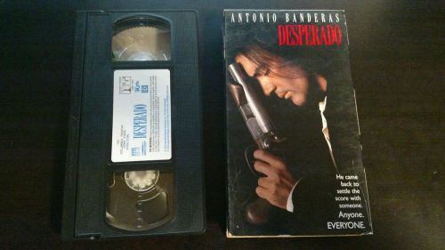 Desperado (VHS, 1996) Starring Antonio Banderas