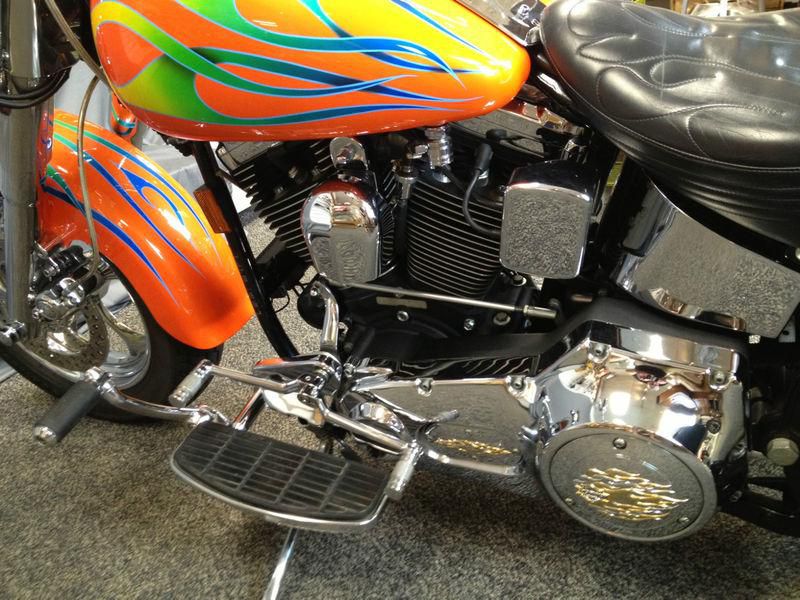Harley-Davidson FLSTF Fatboy Lots of Chrome Harley Davidson Super Clean, US $8,888.00, image 17