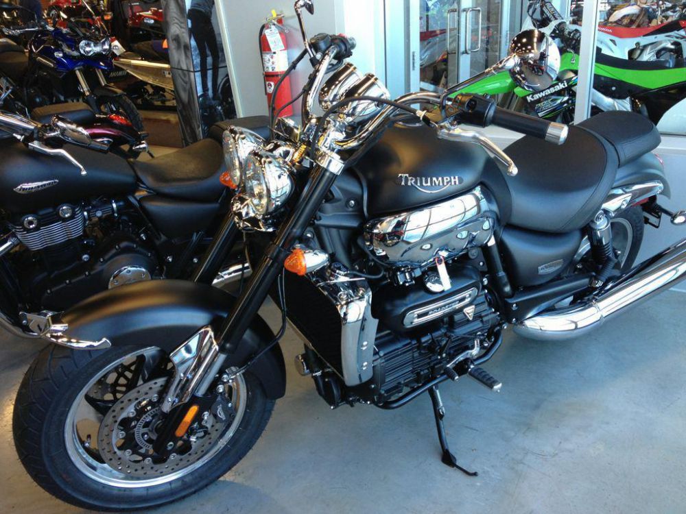 2013 Triumph Rocket III Roadster ABS - Matte Black Cruiser 