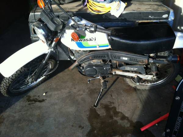 1989 kawasaki dirt bike