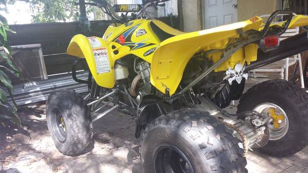03 suzuki ltz 400 whit title