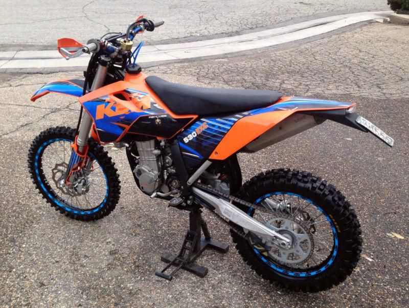 Ktm 530 xcw 09 42.8hrs, display bike, charity sale