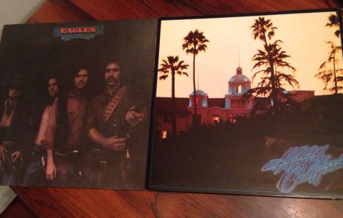 Eagles - desperado 1973 asylum  &amp;  hotel california 1976 wb