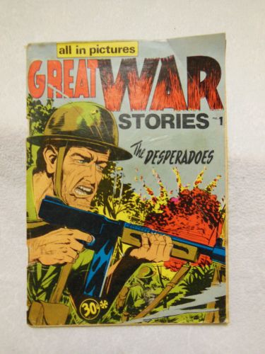 All in pictures great war stories the desperados # 1 comic book