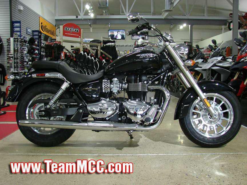 2013 Triumph America - Phantom Black Cruiser 