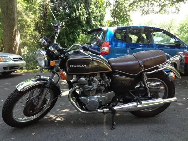 1975 CB500t ~4000 miles, great mechanical condition