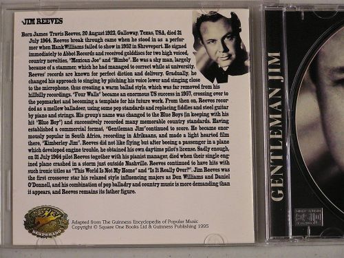 Gentleman Jim by Jim Reeves (CD, 1996 Desperado DS011), US $17.99, image 3
