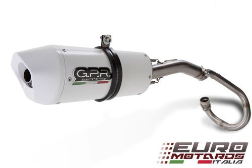 Kymco people 300 gti 2010-2014 gpr exhaust  full system with albus silencer