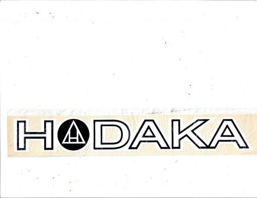 NOS 1970s Hodaka Decal - 10-1/4&#034; x 1-3/8&#034; dirt bike motorcycle - AHRMA - Vintage