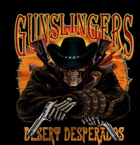 Army gunslingers desert desperados 4&#034; auto car sticker decal emblem made in usa
