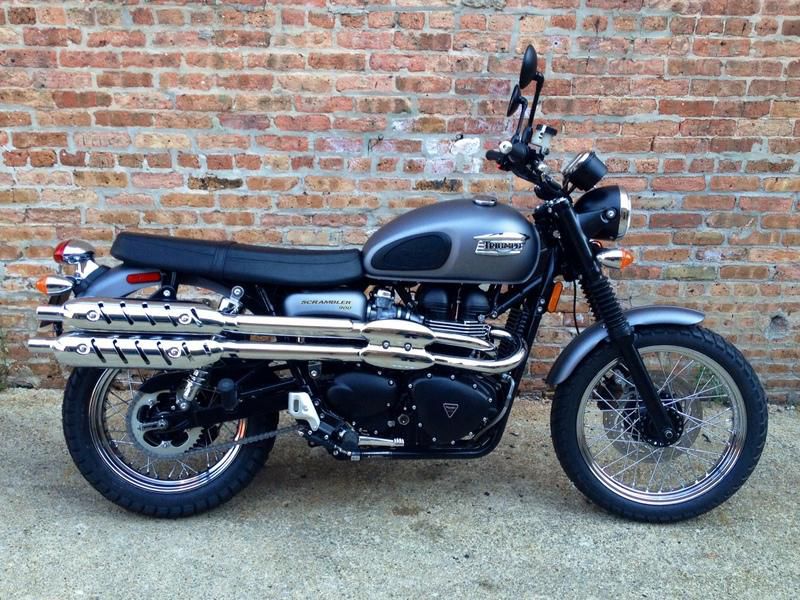 2013 triumph scrambler  standard 
