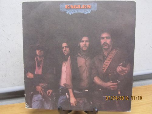 LP Eagles Desperado Original 1973 Textured Cover VG+ Vinyl