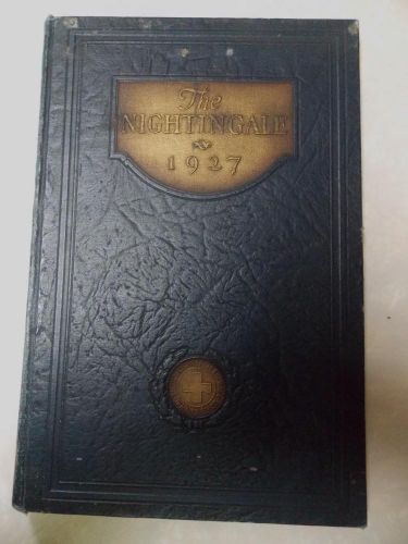 THE NIGHTINGALE ..1927..YEAR BOOK..ST VINCENT&#039;S HOSPITAL..BIRMINGHAM,ALABAMA