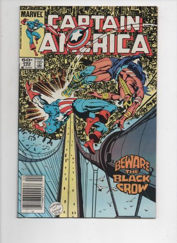 Marvel comics  captain america #292   vf condition    ed hannigan