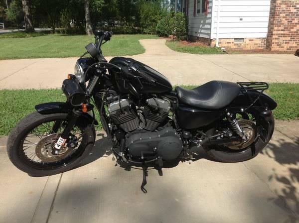 2008 harley davidson xl1200n, black