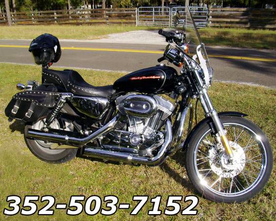 2005 harley davidson sportster custom, very clean with low mileage