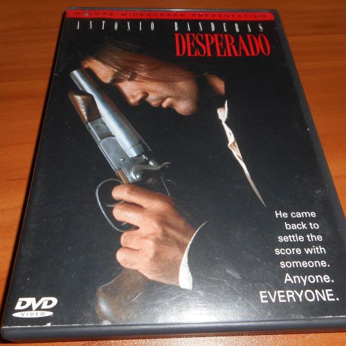 Desperado (DVD, 1997, Widescreen) Antonio Banderas,Salma Hayek Used, US $7.00, image 1