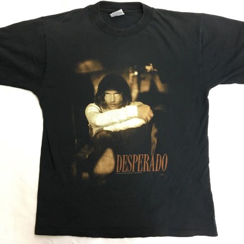 Vintage Movie T Shirt - Desperado - Antonio Banderas Rare Promo Tshirt 1995