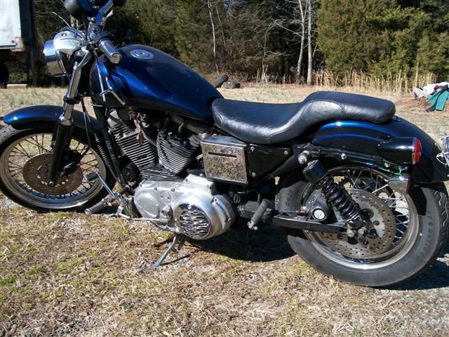 1995 sportster xl8 with 1200 conversion