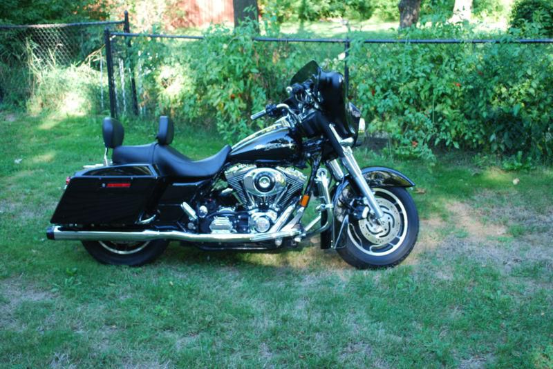 06 HARLEY DAVIDSON STREET GLIDE FLHX - BLACK (LOTS OF EXTRAS), US $9,500.00, image 2