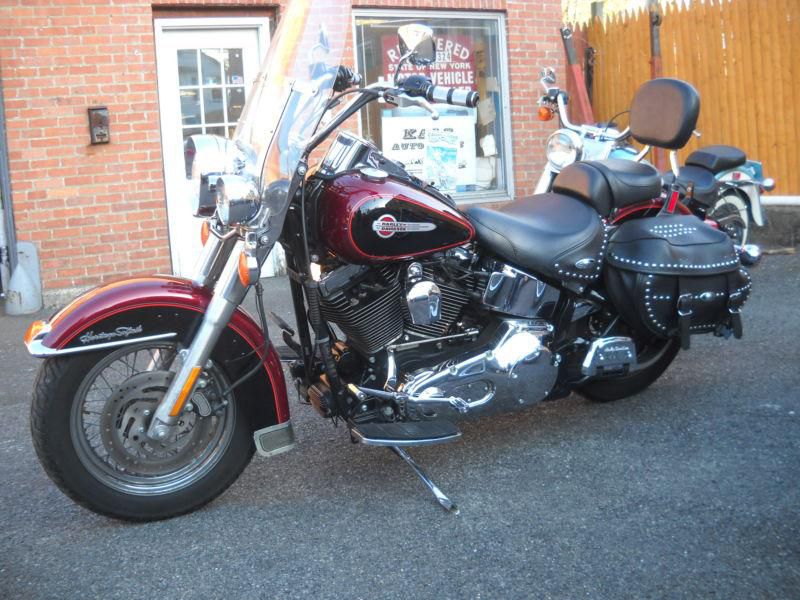 2002 HARLEY DAVIDSON FLSTCI HERITAGE SOFTAIL 1 OWNER 2 TONE FACTORY PAINT LOADED, US $6,900.00, image 3