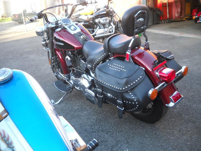 2002 HARLEY DAVIDSON FLSTCI HERITAGE SOFTAIL 1 OWNER 2 TONE FACTORY PAINT LOADED, US $6,900.00, image 4