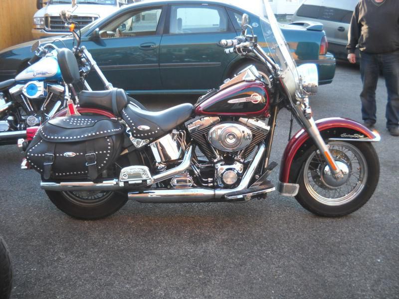 2002 HARLEY DAVIDSON FLSTCI HERITAGE SOFTAIL 1 OWNER 2 TONE FACTORY PAINT LOADED, US $6,900.00, image 6