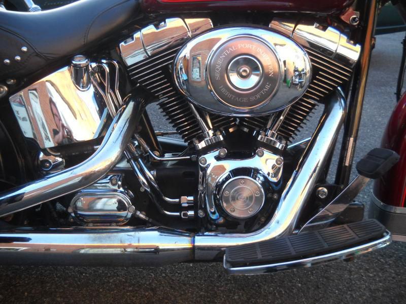 2002 HARLEY DAVIDSON FLSTCI HERITAGE SOFTAIL 1 OWNER 2 TONE FACTORY PAINT LOADED, US $6,900.00, image 9