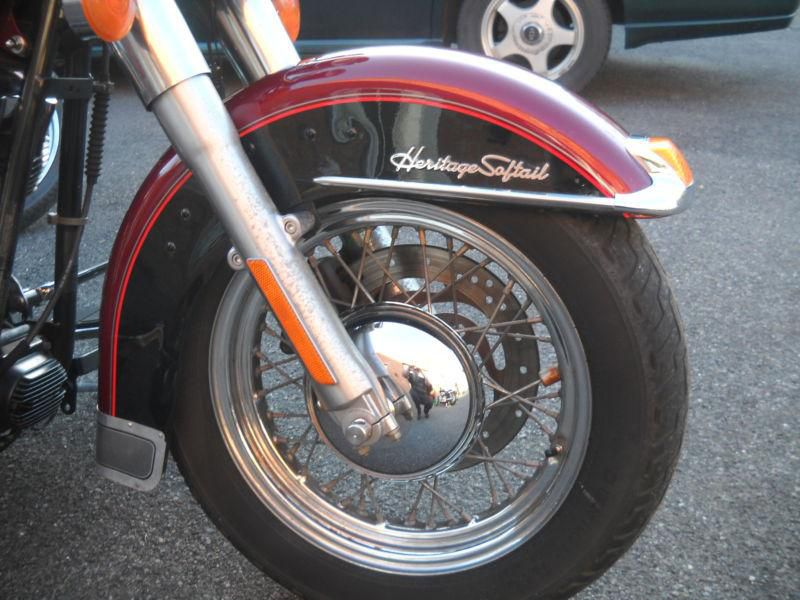 2002 HARLEY DAVIDSON FLSTCI HERITAGE SOFTAIL 1 OWNER 2 TONE FACTORY PAINT LOADED, US $6,900.00, image 11