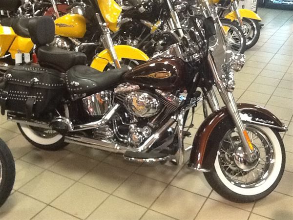 2009 harley-davidson flstc heritage softail classic