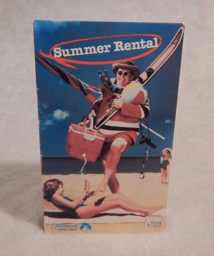 Betamax Beta SUMMER RENTAL 1986 John Candy Rip Torn