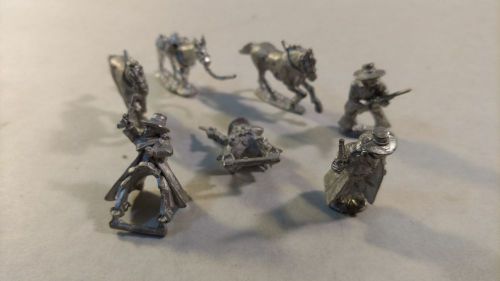 Old West 28mm Mounted Desperados w/Unmounted Poses Too, US $8.00, image 3