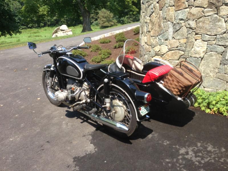 1967 BMW R60/2 motorcycle with STEIB LS 200 side car