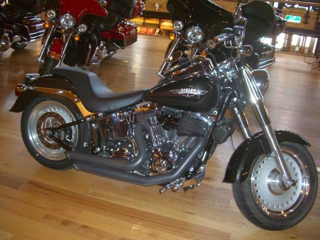 2009 harley-davidson flstf softail fat boy  cruiser 