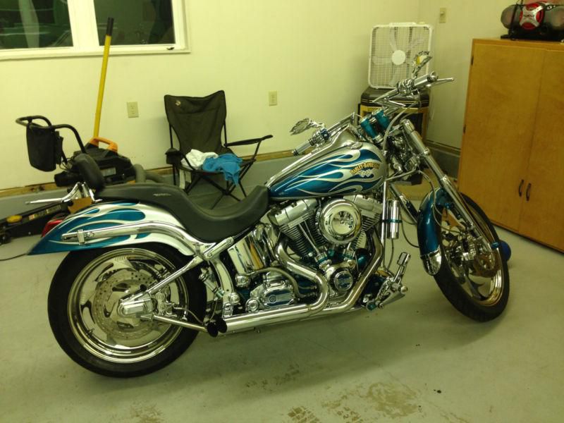 03 harley davidson deuce softtail-beutiful condition full custom one of a kind