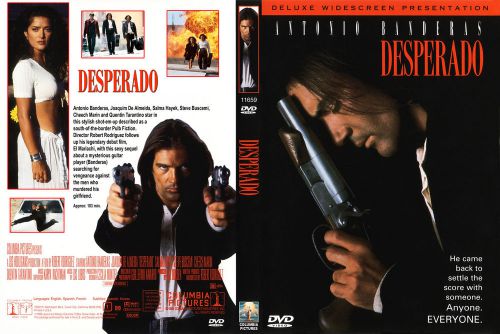 Desperado (dvd, 1997, widescreen) antonio banderas,salma hayek used