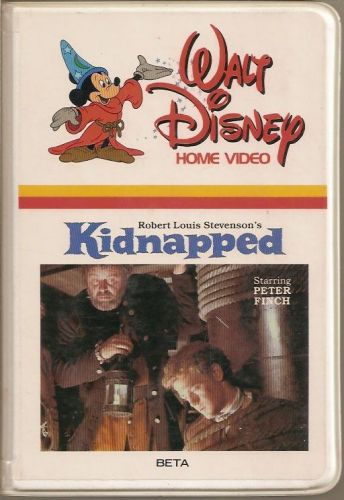 Kidnapped (BETA/Betamax Clamshell) 1960 Disney