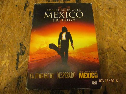 Robert rodriguez mexico trilogy (el mariachi/desperado/once upon a time in mexic