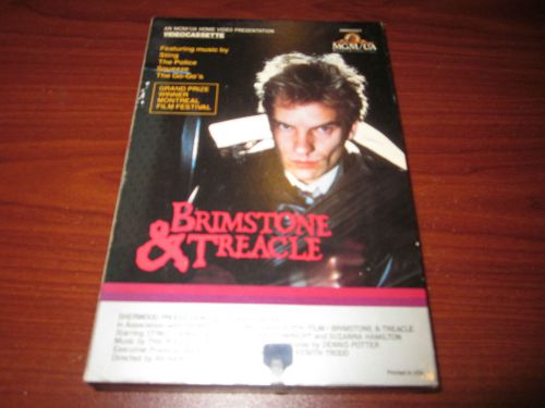 BRIMSTONE &amp; TREACLE, Beta Betamax, 1983, VG, Sting/Police
