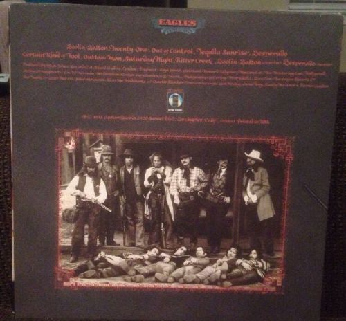 Eagles Desperado LP (Joe Walsh Fleetwood Mac Eric Clapton Bob Seger), image 3