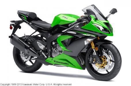 2013 kawasaki ninja zx-6r abs (636)  sportbike 