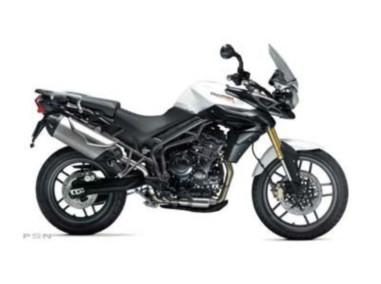 2013 Triumph Tiger 800 ABS - Crystal White 800 