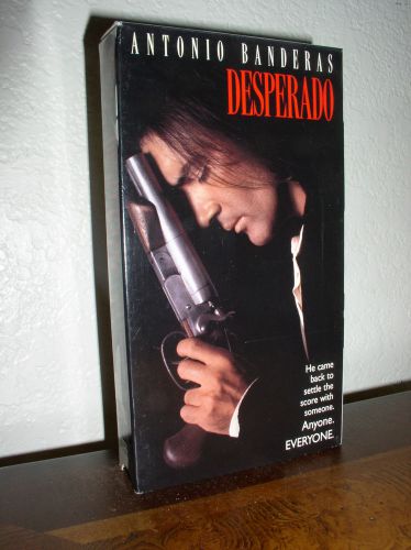 Desperado starring antonio banderas (vhs, 1996)