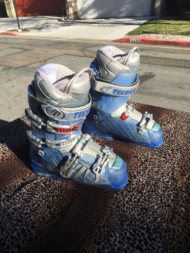 TECHNICA WOMENS SKI BOOTS 8.5/25.5 ATTIVA VENTO 8 ULTRA FIT 3 POS CANTING NICE!